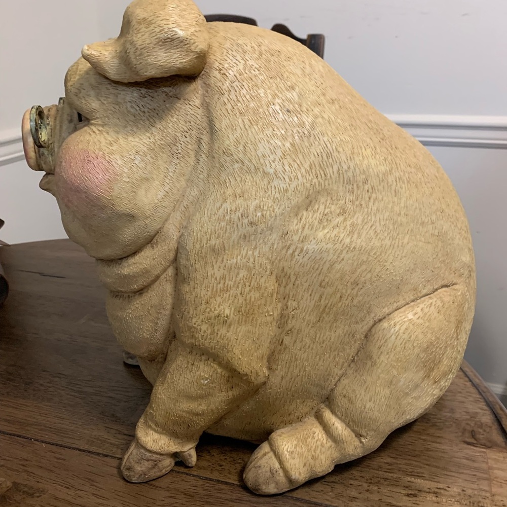 CERAMIC PIG - Picture 4 of 6